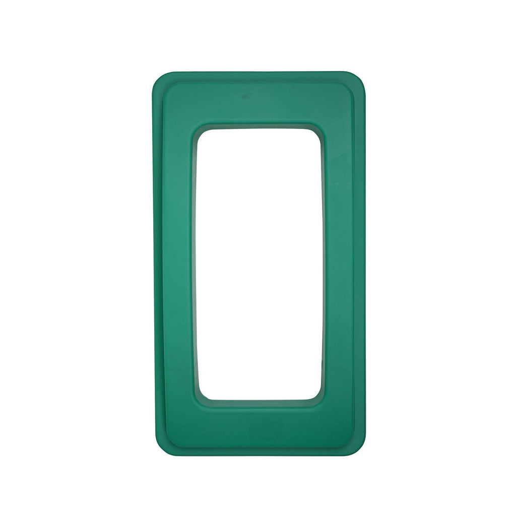 Teal recycling bin lid 