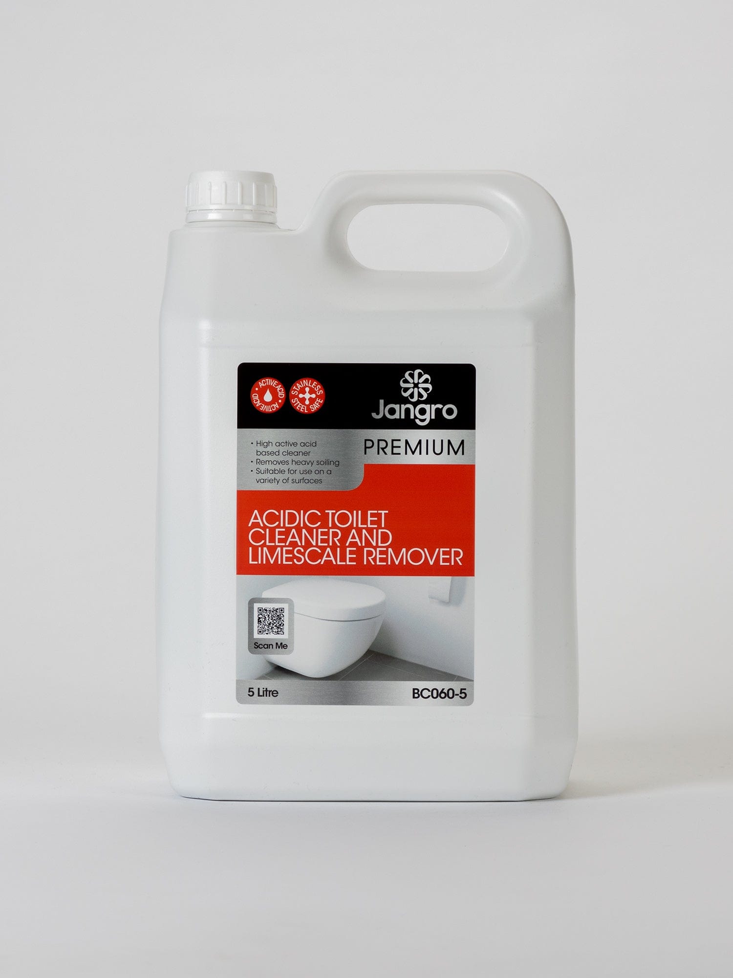 acidic toilet cleaner limescale remover 5l