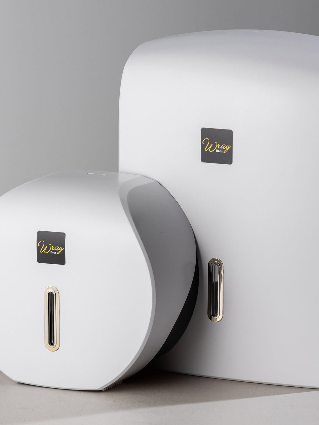 add your logo to washroom dispensers