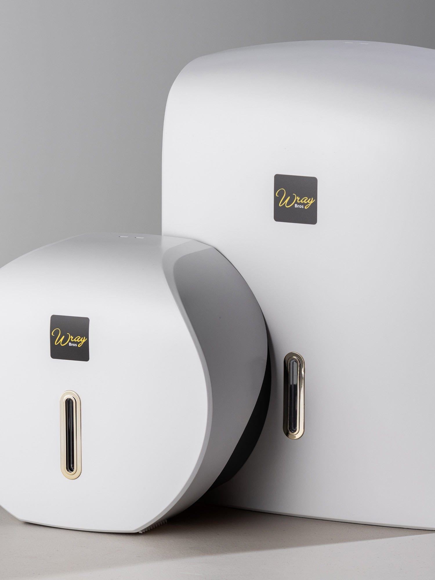 add your logo to washroom dispensers