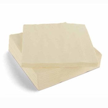 Cocktail Napkin White 23x23cm