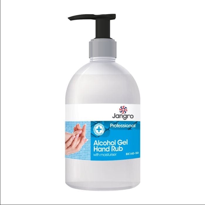 alcohol gel hand rub