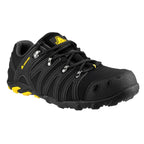 amblers black s1p softshell safety trainer fs23