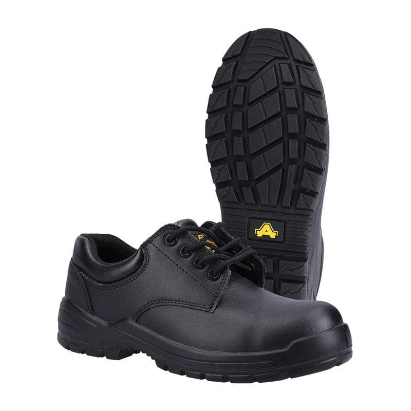 amblers black safety shoe S1 SRA FS38C pair