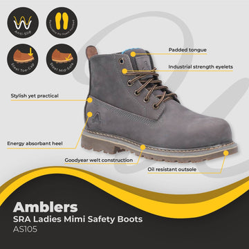 Amblers Mimi Ladies Safety Boot AS105