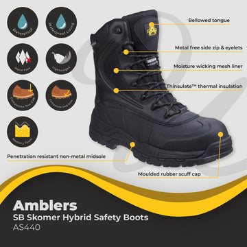 Amblers Skomer Hybrid Safety Boot SB AS440