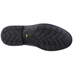 amblers smart black safety shoe s1p fs45 underneath view