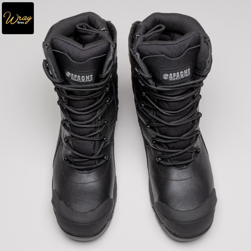 apache combat waterproof safety boot heat resistant