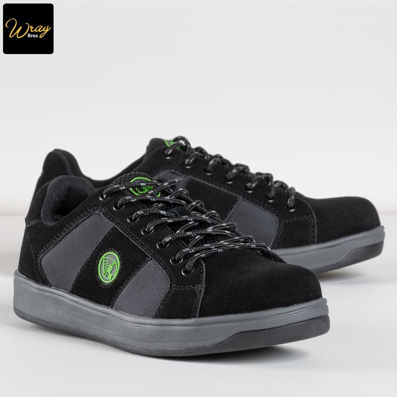apache kick safety trainers s1p sra anti slip rubber sole