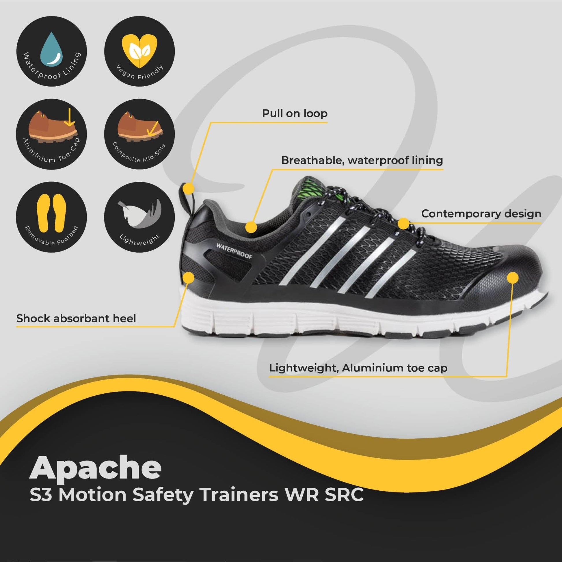 apache motion safety trainer s3 wr src