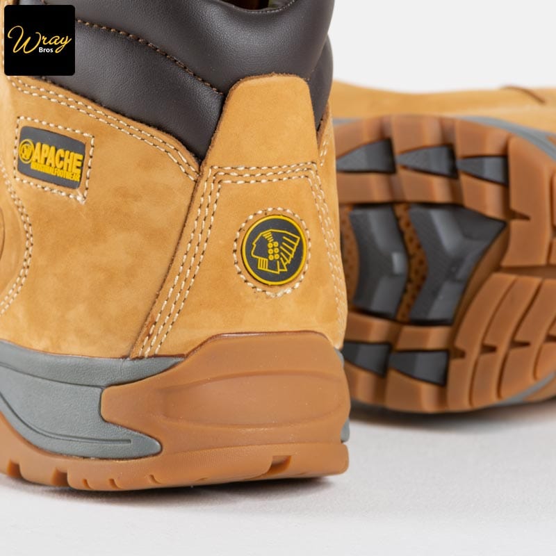 apache safety work boot ap314cm heel