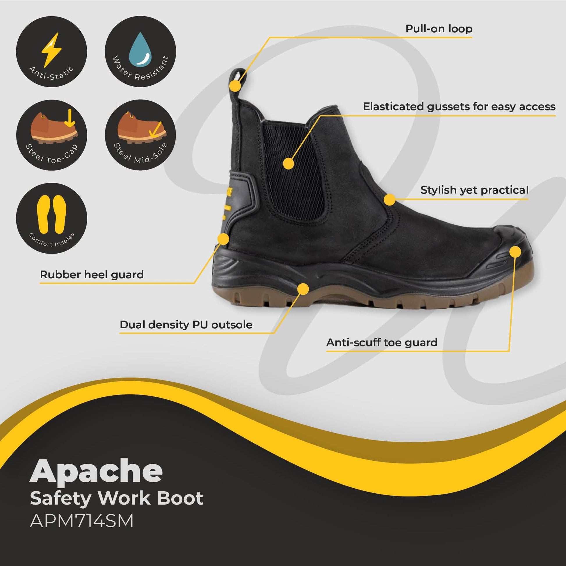 apache safety work boot ap714sm dd216 bk 06