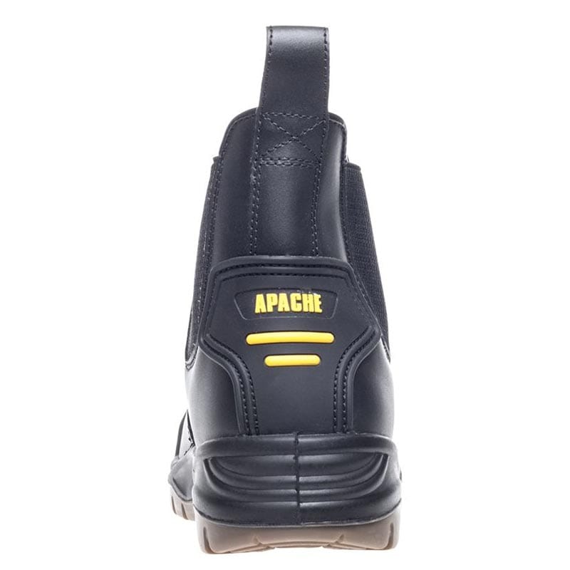 apache safety work boot ap714sm rubber heel