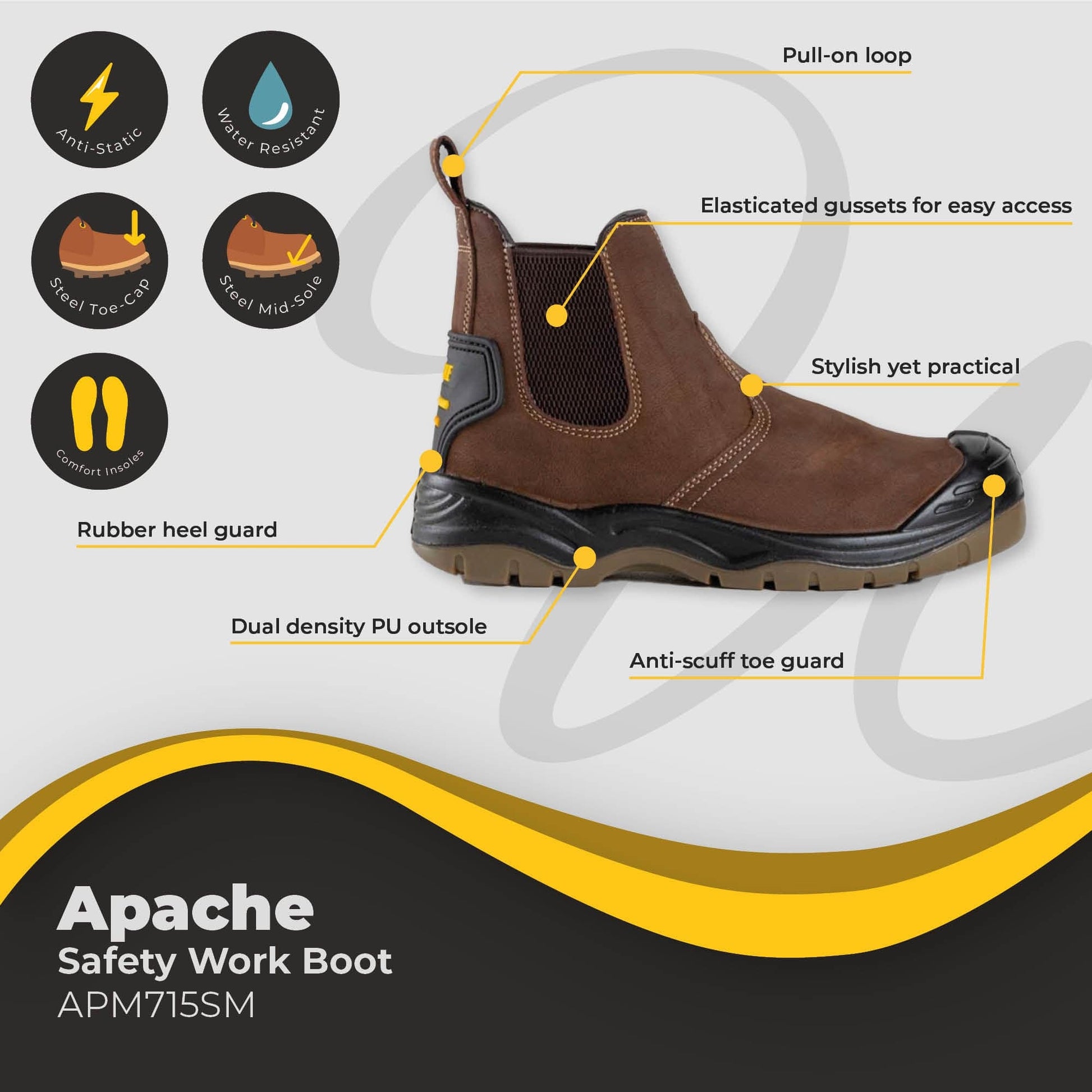 apache safety work boot ap715sm dd218 br 06