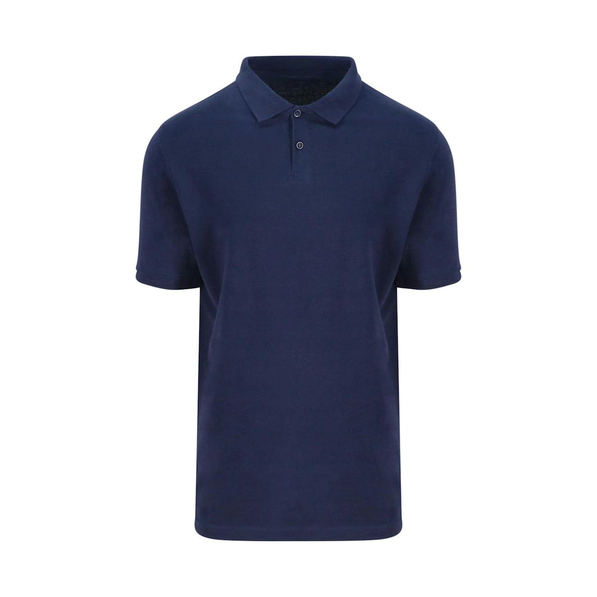 awdis organic polo shirt ea011 navy