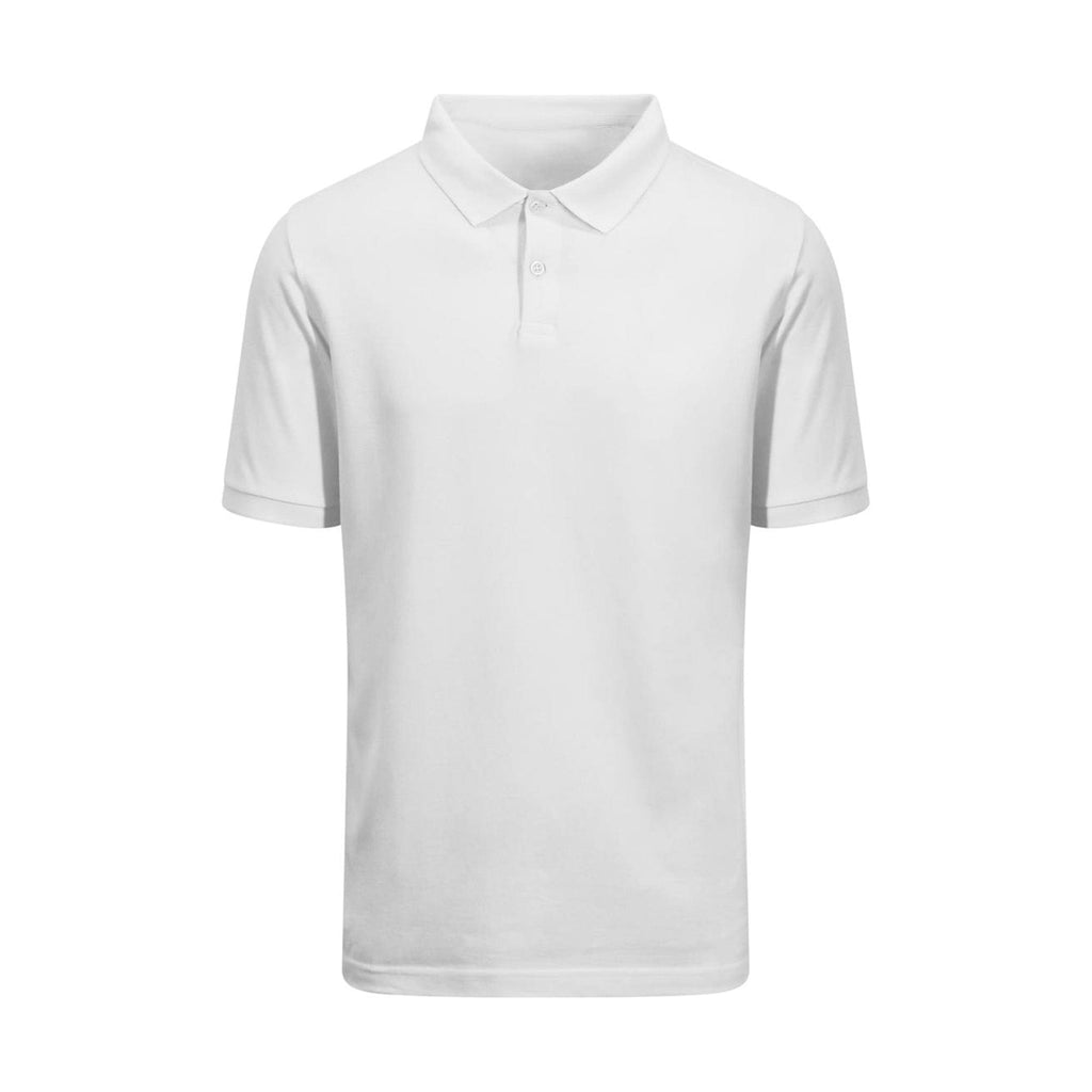 awdis organic polo shirt ea011 white
