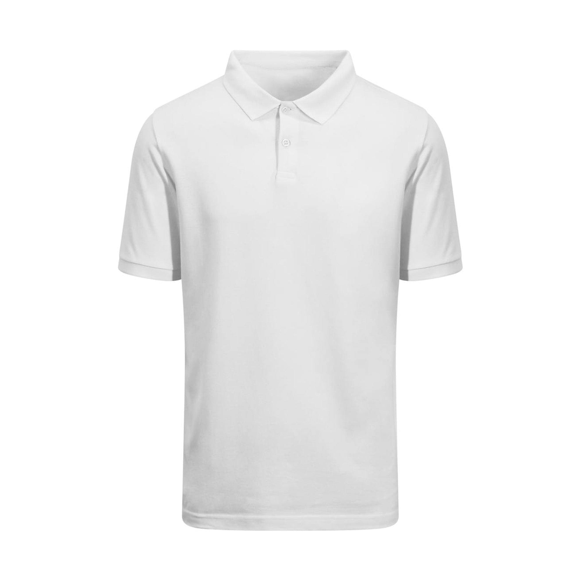 awdis organic polo shirt ea011 white