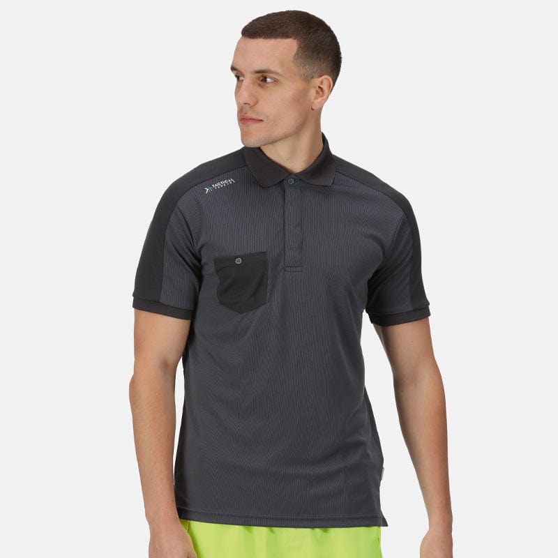 bamboo polyester regatta poloshirt