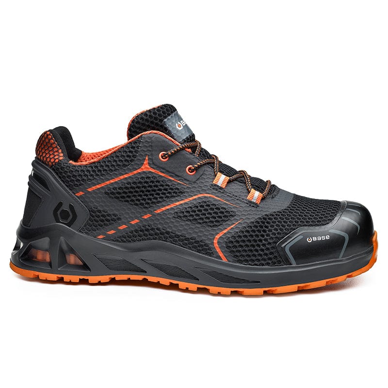 base k step kaptiv s1p safety trainers b1004 orange