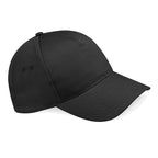 beechfield ultimate 5 panel baseball cap bc015 black
