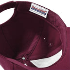beechfield ultimate 5 panel baseball cap bc015 burgandy inside