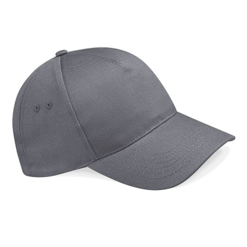 beechfield ultimate 5 panel baseball cap bc015 grey