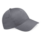 beechfield ultimate 5 panel baseball cap bc015 grey