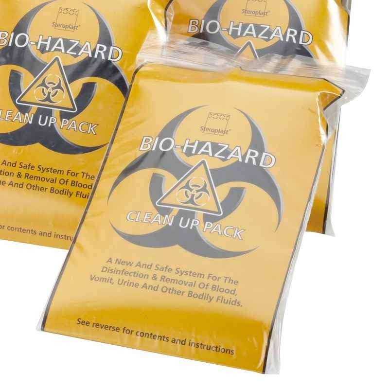 bio hazard kit single application