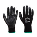 black nitrile breathable portwest gloves