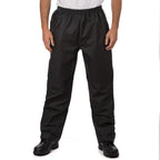 black portwest waterproof trousers
