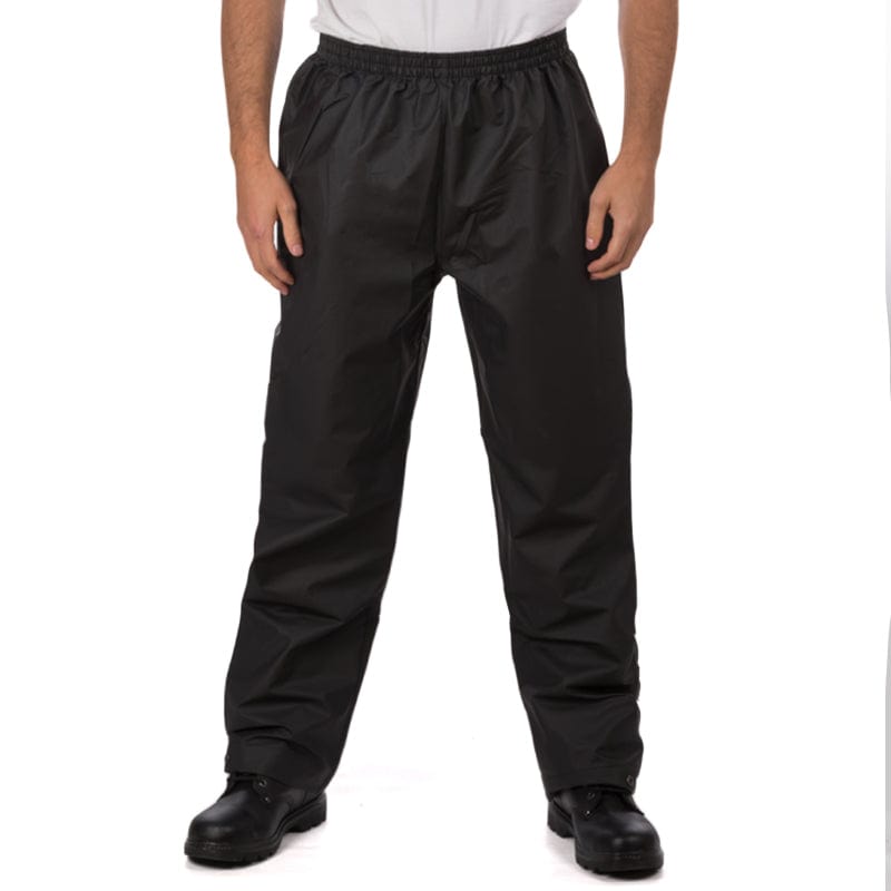 black portwest waterproof trousers