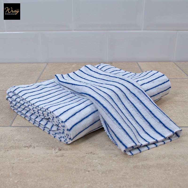 blue colour coded dishcloths