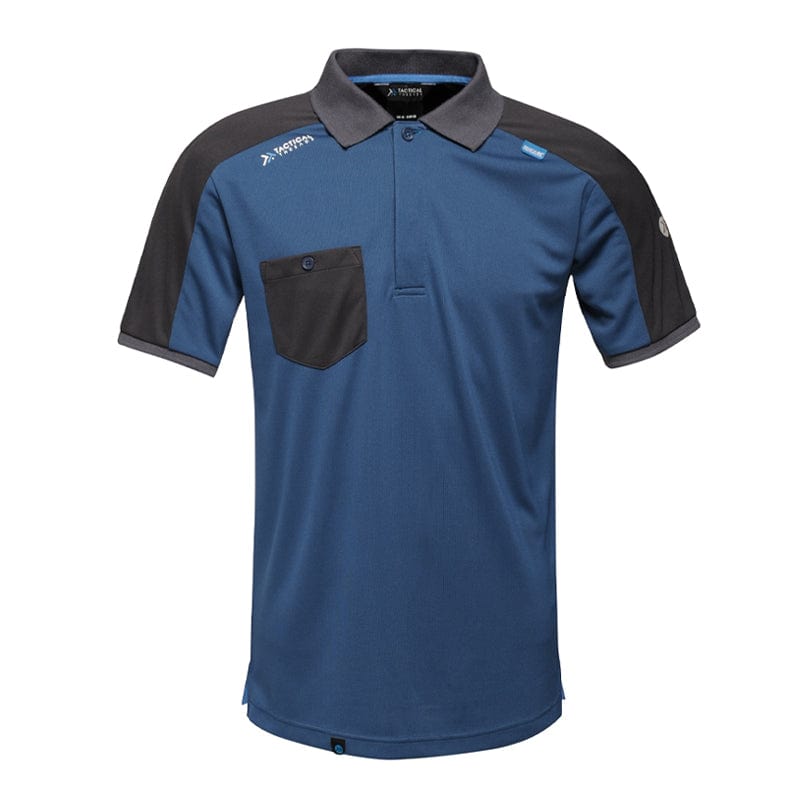blue trs167 polo shirt