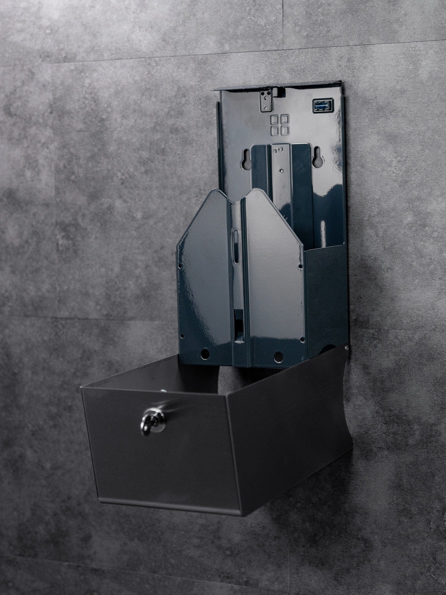 brushed stainless steel dispenser jds