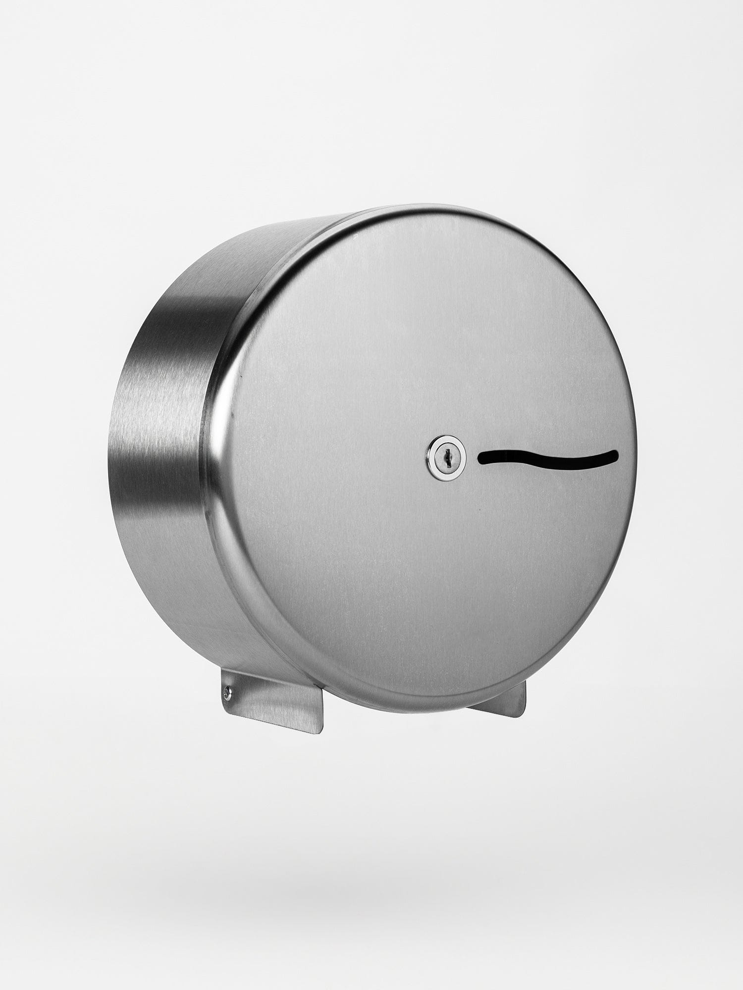 brushed stainless steel dispenser