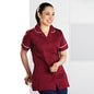burgundy nurse vented tunic r2