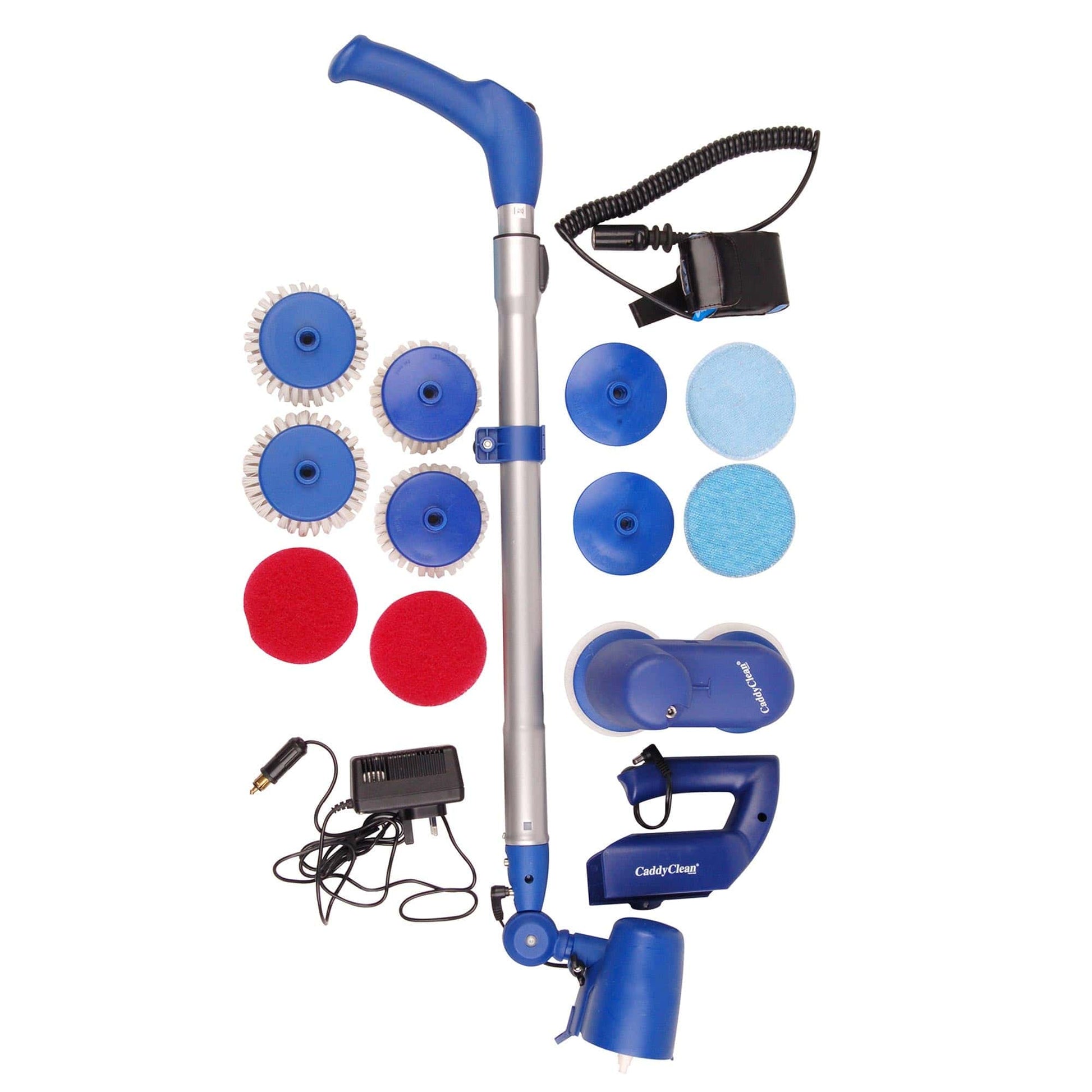 caddy clean small scrubber set with brushes