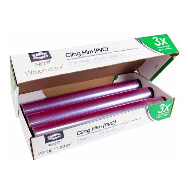 clingfilm 18 inch refill 3 x 300 box