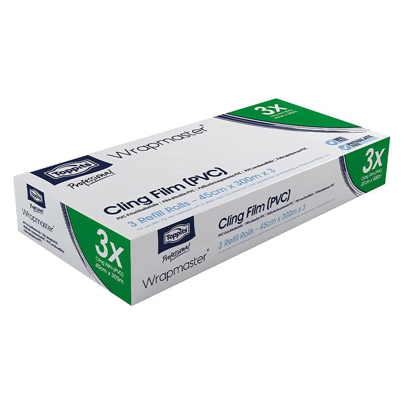 clingfilm 18 inch refill 3 x 300