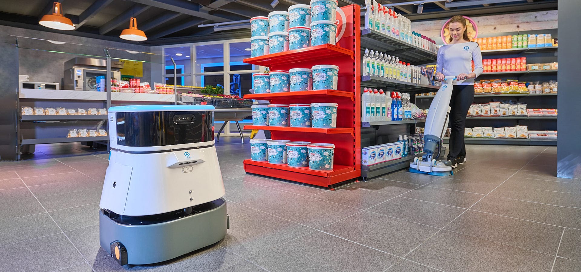 co botic 45 supermarket deep cleaning