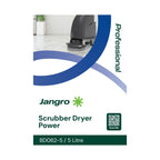 Commercial scrubber dryer floor cleaner for warehouse floors