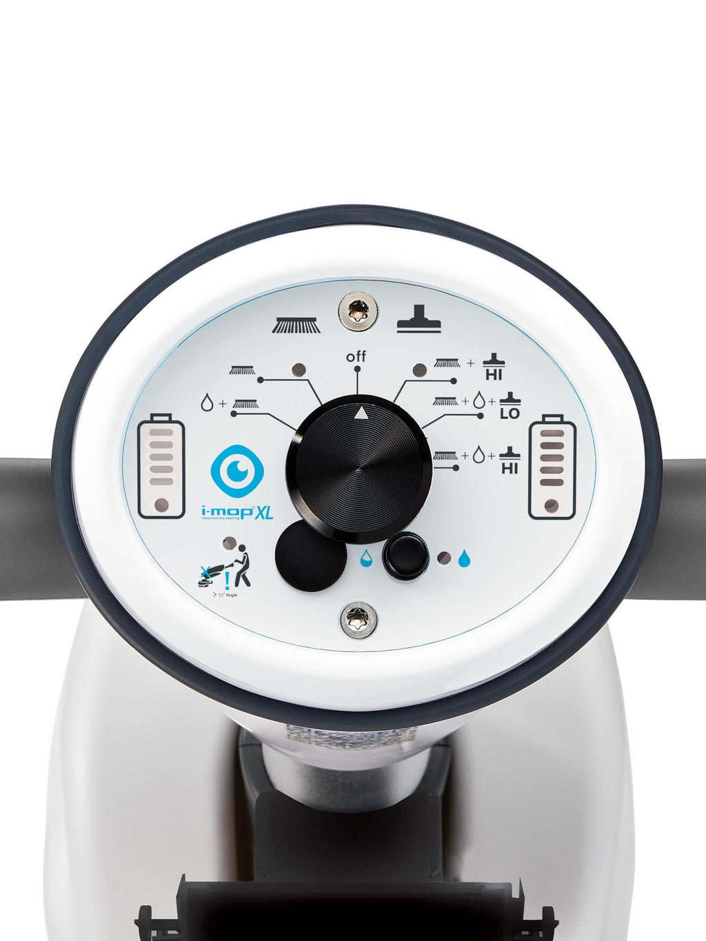control panel of i mop xl pro v23