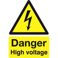 danger high voltage sign