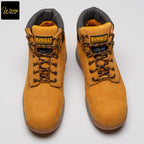 dewalt apprentice nubuck safety hiker boot honey leather hiking boot