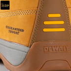 dewalt apprentice nubuck safety hiker boot honey logo