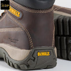dewalt hammer nubuck safety work boot brown