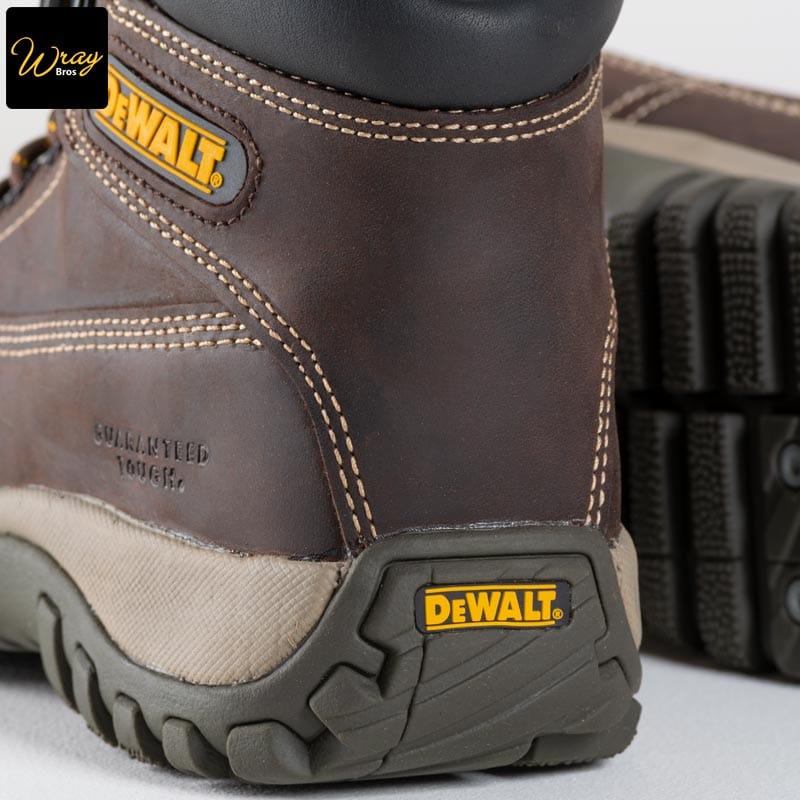 dewalt hammer nubuck safety work boot brown