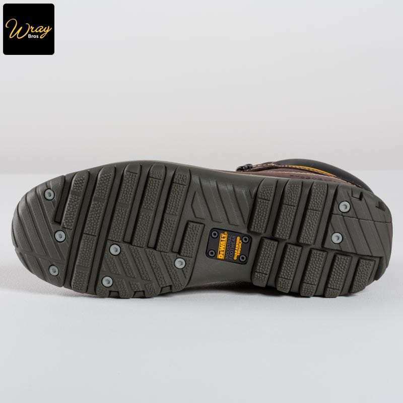 dewalt hammer nubuck safety work boot padded tongue and collar