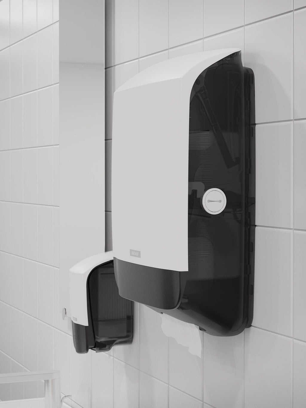 easy refill katrin hand towel dispenser