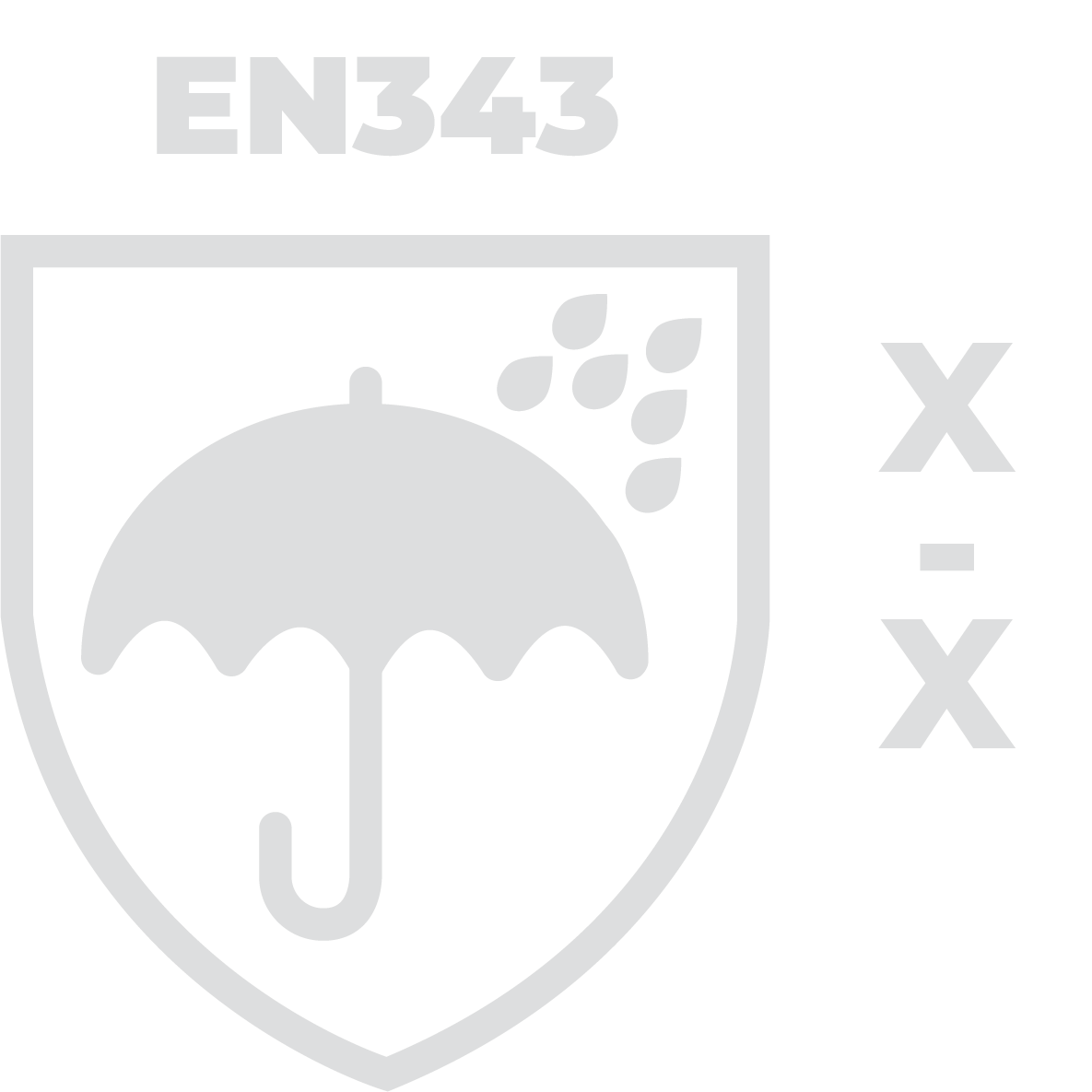 en 343 rain protection symbol